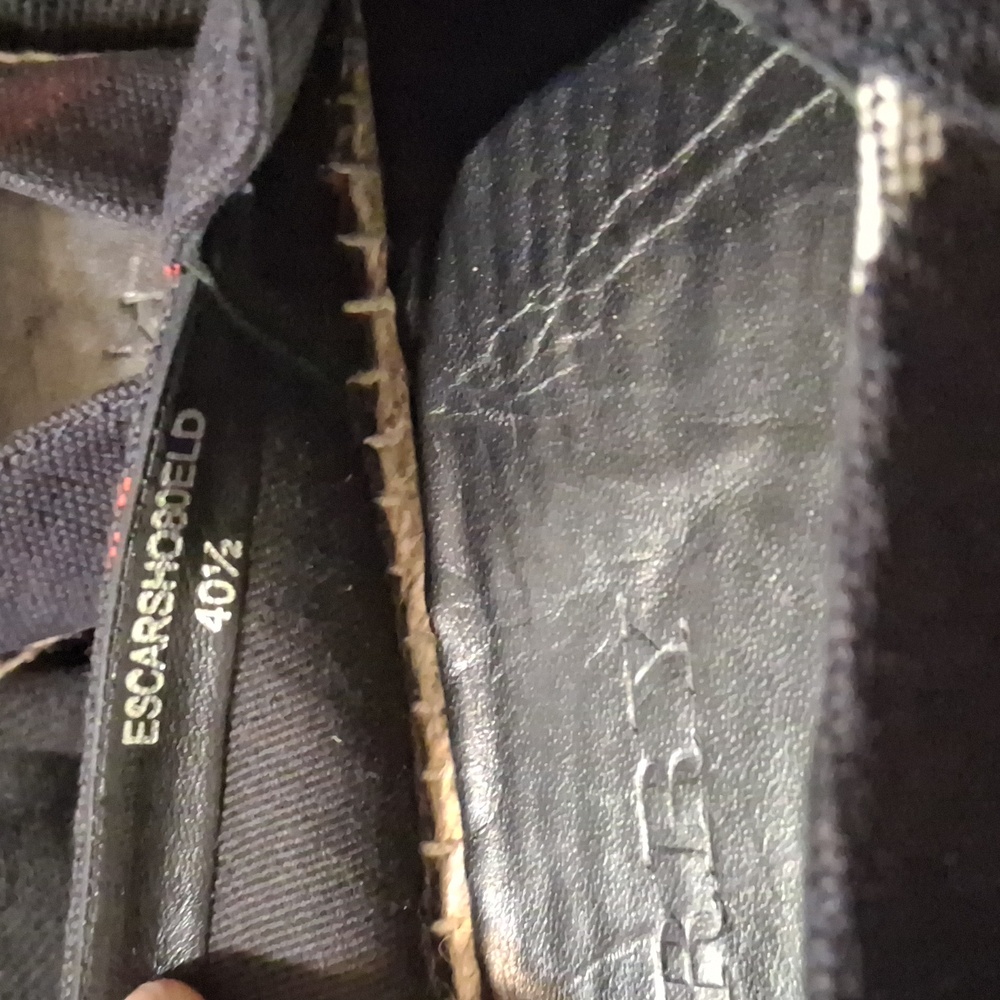 Burberry Multicolor House Check Canvas Espadrille Flats Size 40.5 Womens - Picture 6 of 15